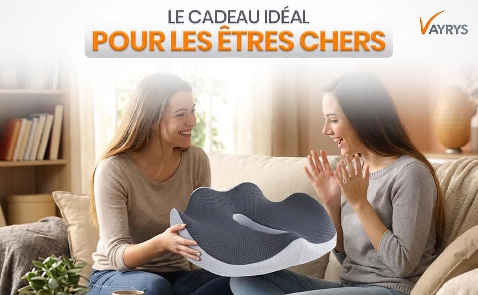 VAYRYS Coussin Coccyx Ergonomique en Mousse à mémoire de Forme view 5