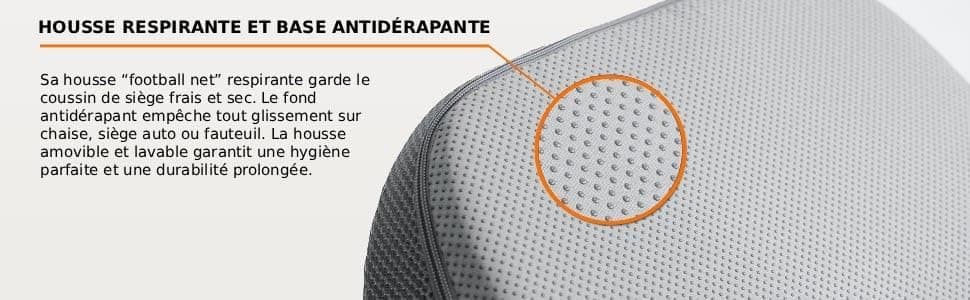 VAYRYS Coussin Coccyx Ergonomique en Mousse à mémoire de Forme view 9