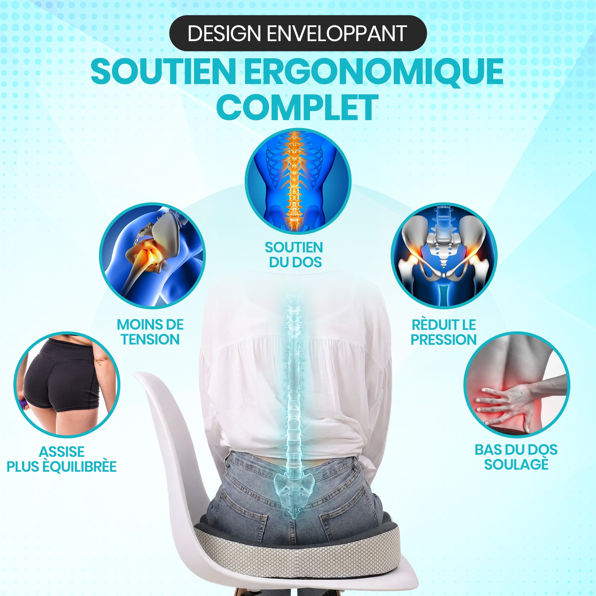 VAYRYS Support Lombaire Postural Premium view 4